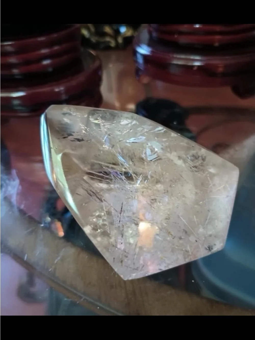 Rutilated Quartz Crystal